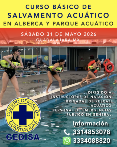 Curso básico de salvamento acuático 31 de mayo de 2026